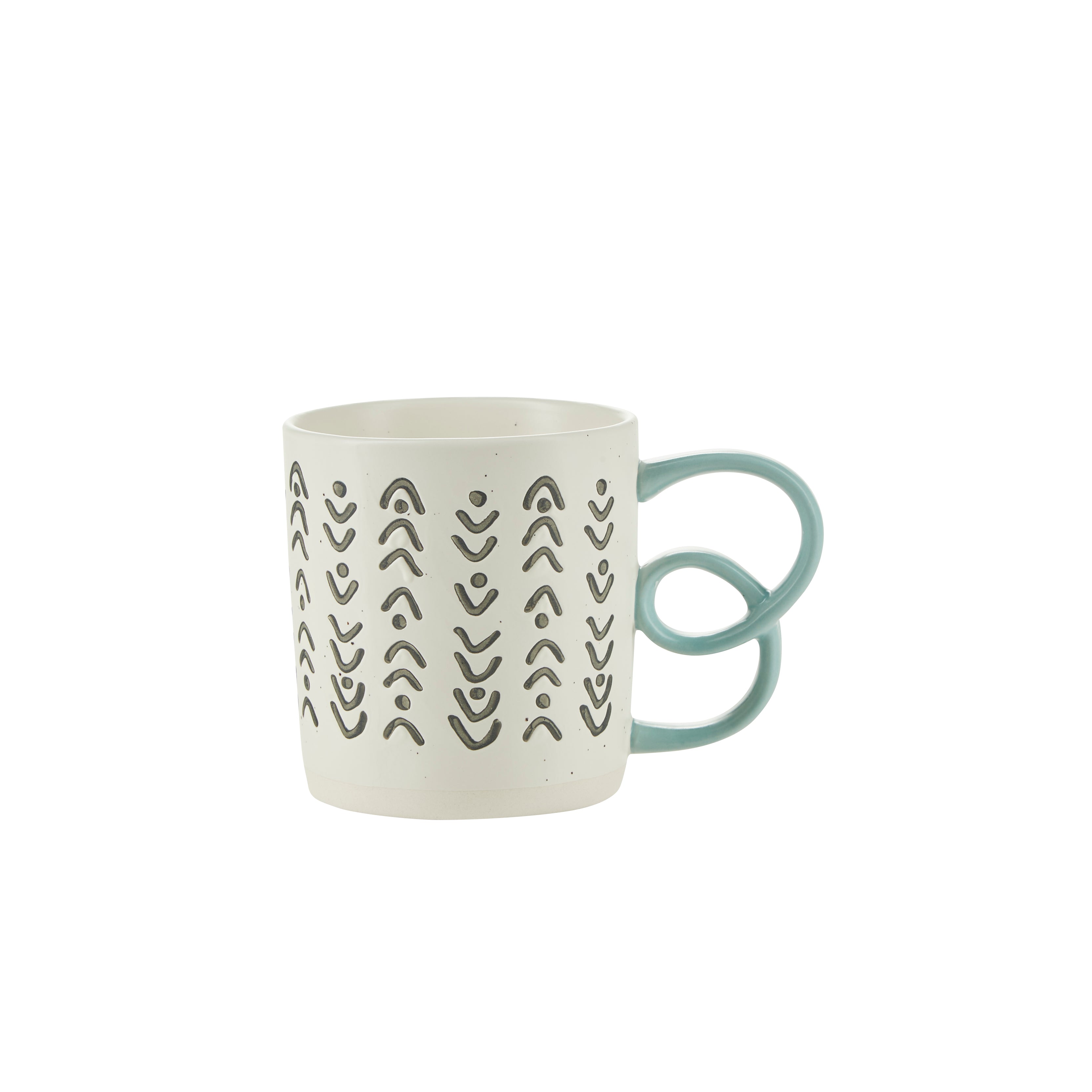 Bahne Interior Artist Handmade kop, Multi - H9,5 cm. - Bahne